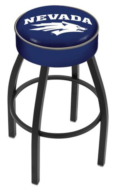 Nevada Bar Stool w/ Wolf Pack Logo Swivel Seat - L8B1 Image 1