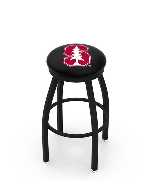 Stanford Bar Stool w/ Cardinals Logo Swivel Seat - L8B2B