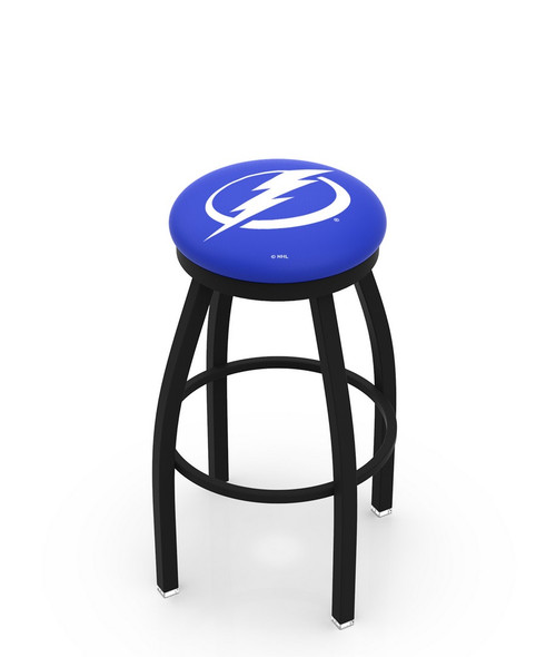 Tampa Bay Bar Stool w/ Lightning Logo Swivel Seat - L8B2B Image 1