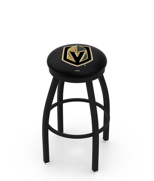 Vegas Bar Stool w/ Golden Knights Logo Swivel Seat - L8B2B Image 1