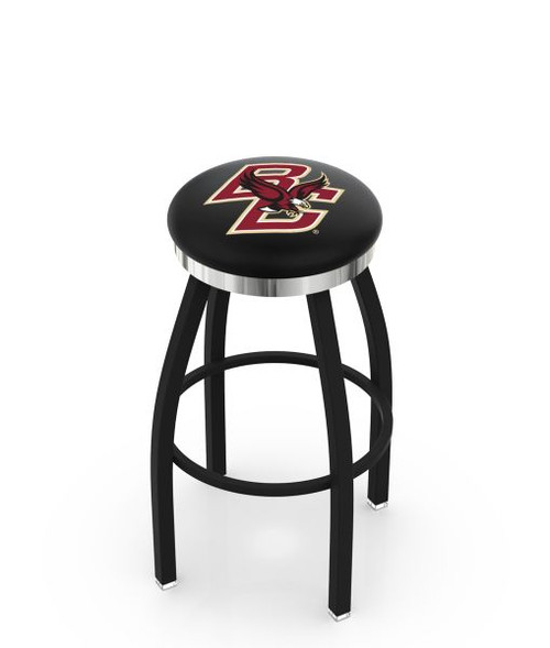 Boston College Bar Stool w/ Eagles Logo Swivel Seat - L8B2C Image 1