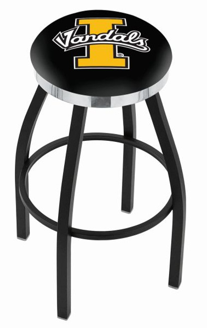 Idaho Bar Stool w/ Vandals Logo Swivel Seat - L8B2C Image 1