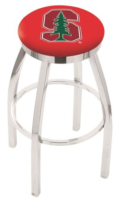 Stanford Bar Stool w/ Cardinals Logo Swivel Seat - L8C2C Image 1