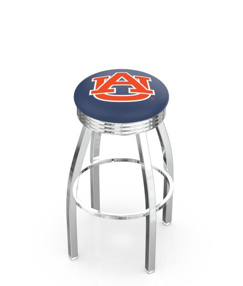 Auburn Tigers L8C3C Bar Stool w/ Swivel Seat Image 1