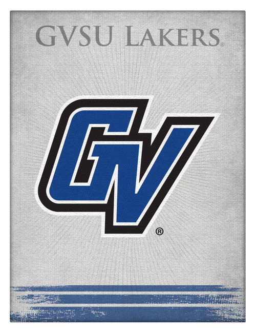 Grand Valley State Canvas Art w/ Lakers Logo