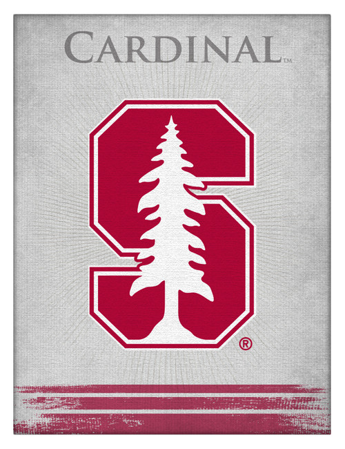 Stanford Canvas Art w/ Cardinals Logo
