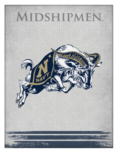 US Naval Academy Wall Art w/ Navy Logo