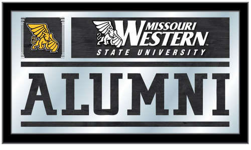 Missouri Western State Griffons Mirror - Alumni Wood Frame Image 1