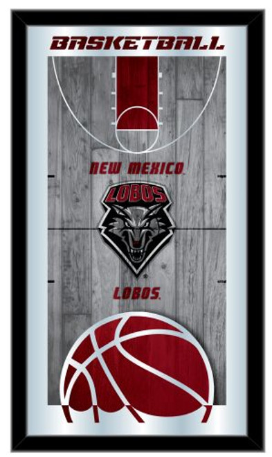 New Mexico Lobos Basketball Logo Mirror Image 1