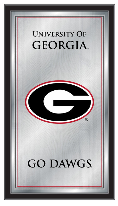 Georgia Bulldogs Mirror - Fight Song Wood Frame