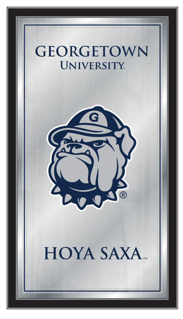 Georgetown Hoyas Mirror - Fight Song Wood Frame