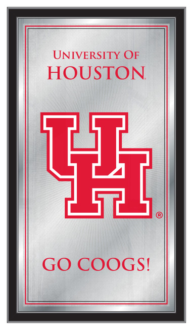 Houston Cougars Mirror - Fight Song Wood Frame