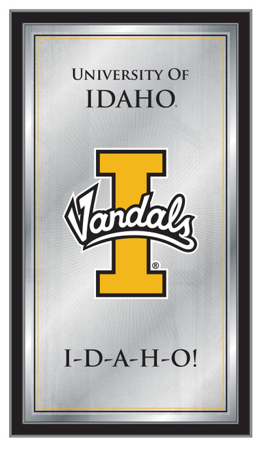 Idaho Vandals Mirror - Fight Song Wood Frame