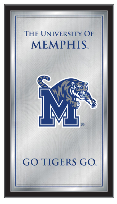 Memphis Tigers Mirror - Fight Song Wood Frame