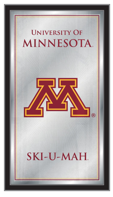 Minnesota Golden Gophers Mirror - Fight Song Wood Frame