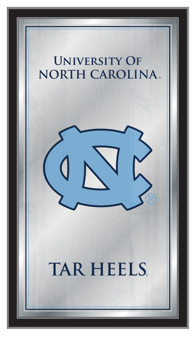 North Carolina Tar Heels Mirror - Fight Song Wood Frame