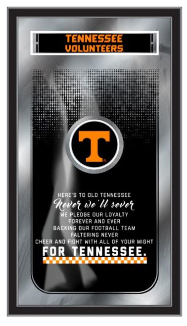 Tennessee Volunteers Mirror - Fight Song Wood Frame Image 1