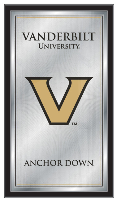 Vanderbilt Commodores Mirror - Fight Song Wood Frame