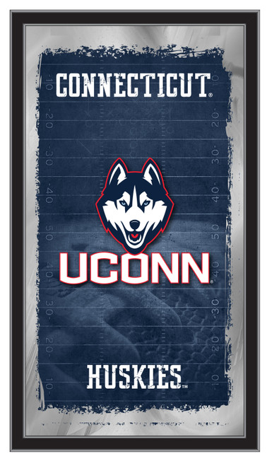 Connecticut Huskies Football Logo Mirror