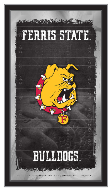Ferris State Bulldogs Football Logo Mirror