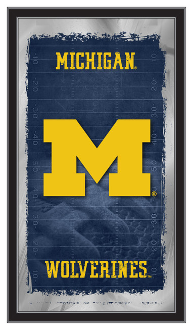 Michigan Wolverines Football Logo Mirror