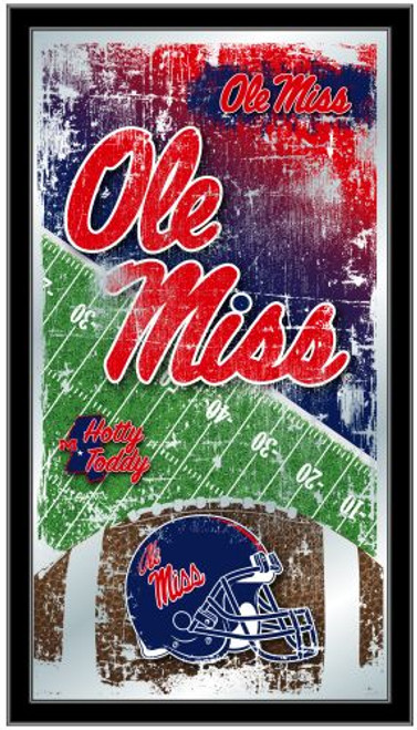 Ole Miss Rebels Football Logo Mirror Image 1