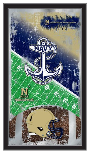 US Naval Academy Football Logo Mirror Image 1