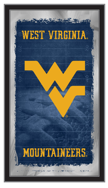 West Virginia Mountaineers Football Logo Mirror