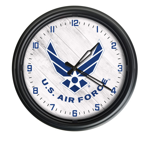 United States Air Force Indoor/Outdoor LED Wall Clock