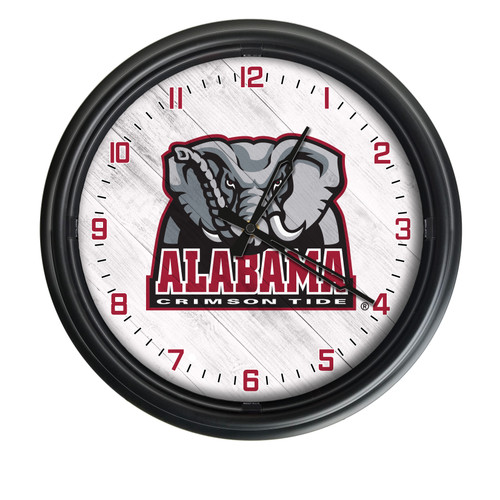 University of Alabama (Elephant) Indoor/Outdoor LED Wall Clock