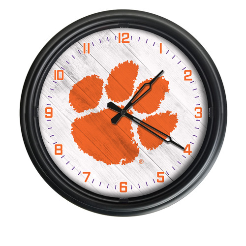 Clemson Indoor/Outdoor LED Wall Clock