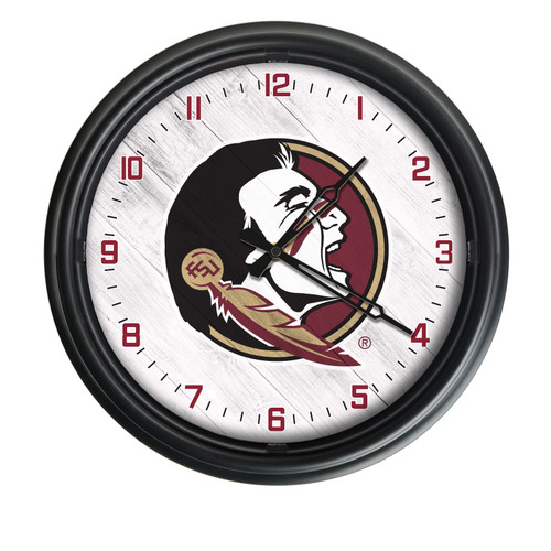 Florida State (Head) Indoor/Outdoor LED Wall Clock