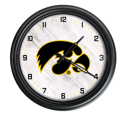 University of Iowa Indoor/Outdoor LED Wall Clock