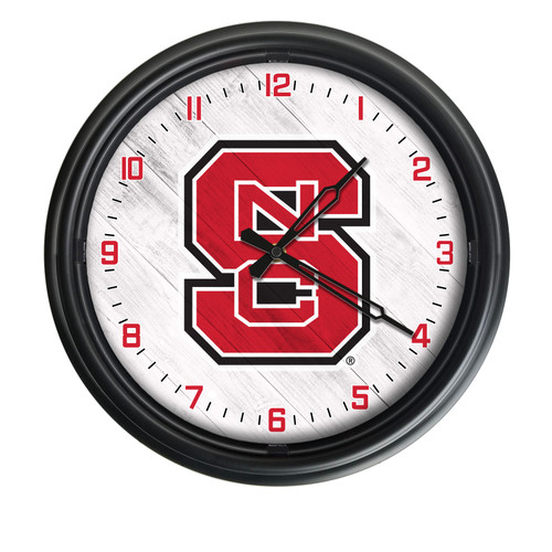 North Carolina State University Indoor/Outdoor LED Wall Clock