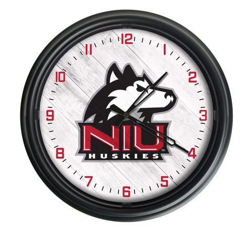 University of Northern Illinois Indoor/Outdoor LED Wall Clock