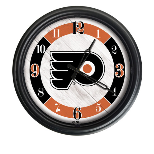 Philadelphia Flyers Indoor/Outdoor LED Wall Clock Image 1