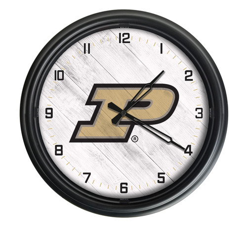 Purdue Indoor/Outdoor LED Wall Clock
