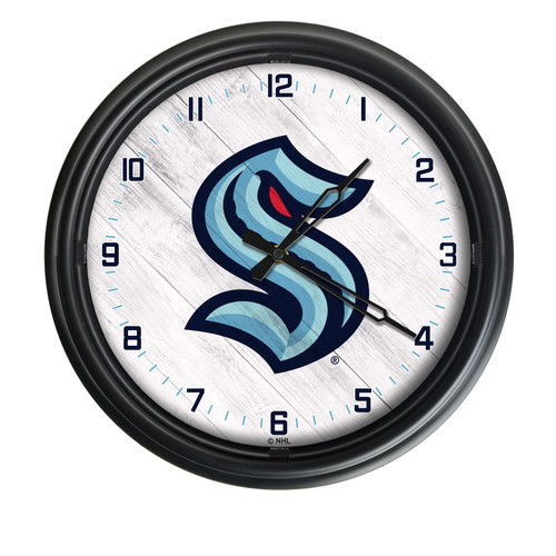 Seattle Kraken Indoor/Outdoor LED Wall Clock