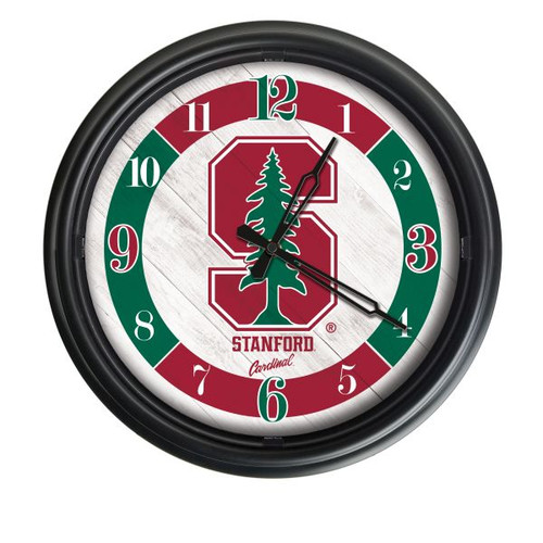 Stanford University Indoor/Outdoor LED Wall Clock Image 1