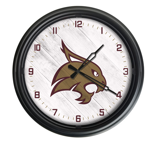 Texas State University Indoor/Outdoor LED Wall Clock