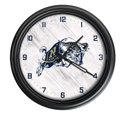 US Naval Academy Indoor/Outdoor LED Wall Clock