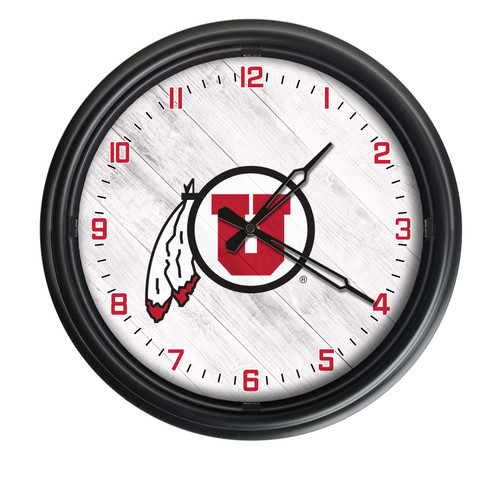 University of Utah Indoor/Outdoor LED Wall Clock