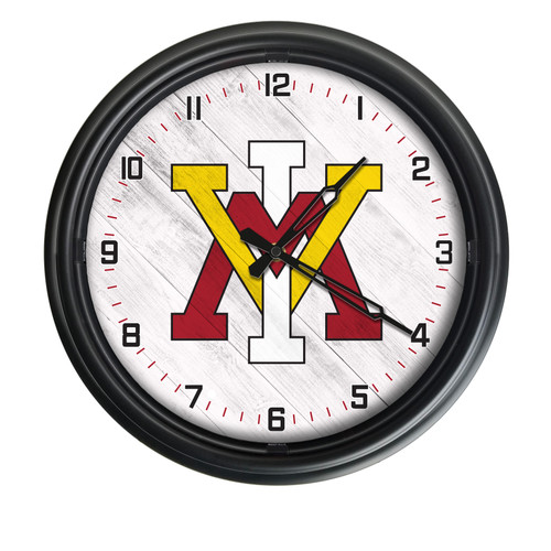 Virginia Military Institute Indoor/Outdoor LED Wall Clock
