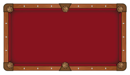 Hainsworth Classic Series Pool Table Cloth - Red Image 1