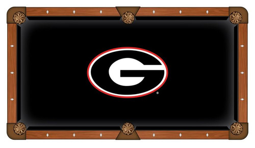 University of Georgia Pool Table Cloth by Hainsworth Image 1