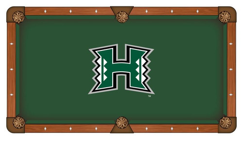 University of Hawaii Pool Table Cloth by Hainsworth Image 1