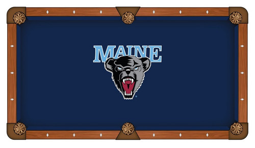 University of Maine Pool Table Cloth by Hainsworth Image 1