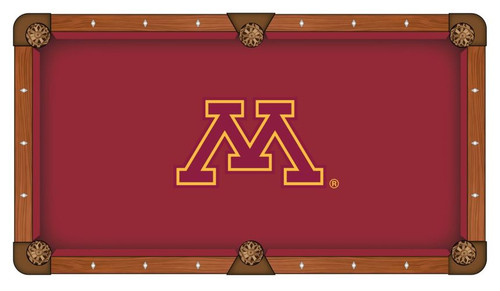 University of Minnesota Pool Table Cloth by Hainsworth Image 1