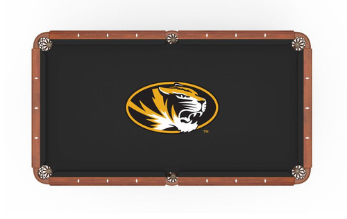 University of Missouri Pool Table Cloth by Hainsworth Image 1