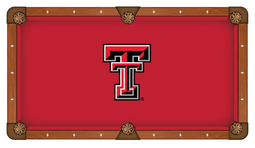 Texas Tech University Pool Table Cloth by Hainsworth Image 1